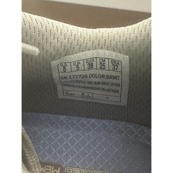 SKECHERS FURY WOMEN’S ATHLETIC SHOE Brown/ Taupe Sz 8 Comfort Memory Foam - Picture 4 of 8